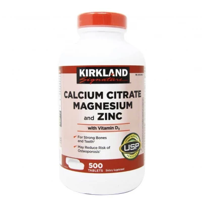 Kirkland Calcium Citrate Magnesium & Zinc