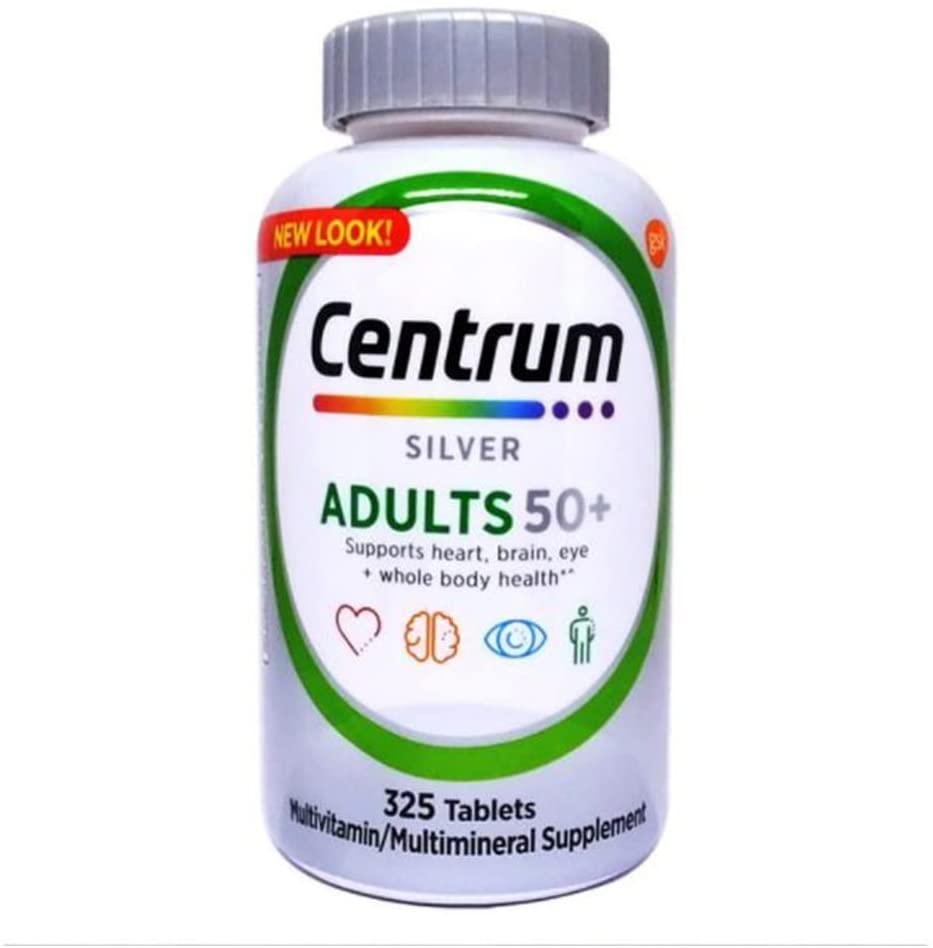 CENTRUM Silver Adults 50+ 325 Tablets