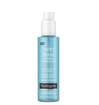Neutrogena Hydro Boost Cleansing Gel & Oil-Free Makeup Remover with Hyaluronic Acid (C)